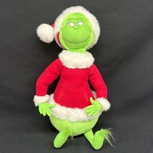 VTG 1998 Dr. Seuss Grinch Plush 16”